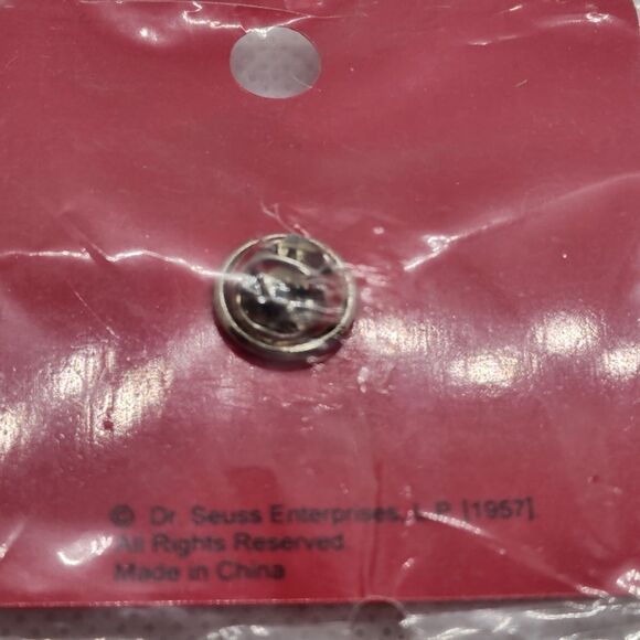 NWT Dr. Seuss Cat in the Hat Pin - Picture 3 of 3